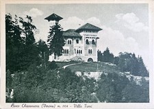 Cartolina antica Bosco Chiesanuova Villa Turri
