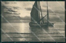 Rimini Bellaria Barca La Pesca cartolina QT3230