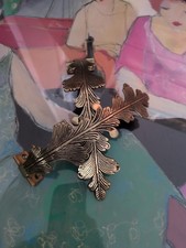 Antico porta tenda in ottone