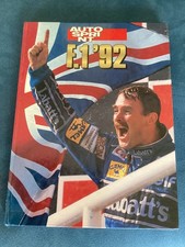 LIBRO FORMULA UNO F1 '92 GRAN PREMI GRAND PRIX 1992 SCHUMACHER ALESI MANSELL
