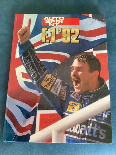 Libro formula uno 92 gran - formula, '92