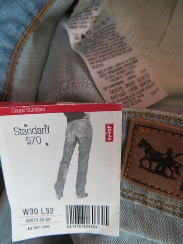 Pantaloni jeans levi 570 - jeans, w