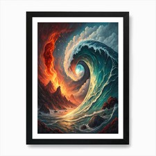 Quadro dipinto ad olio stile