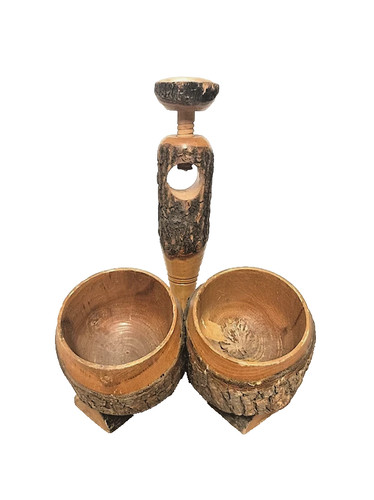 Schiaccianoci legno vintage - schiaccianoci,