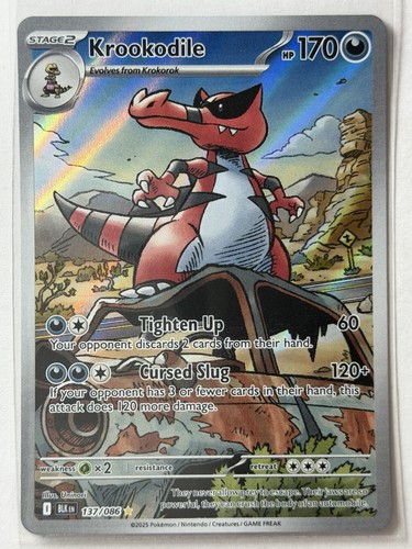 Krookodile 137 086 - krookodile, holo