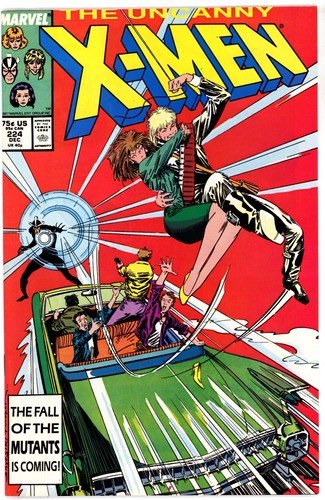 Uncanny men 224 - #224, vf+