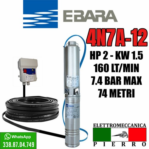 Pompa elettropompa sommersa - pompa,