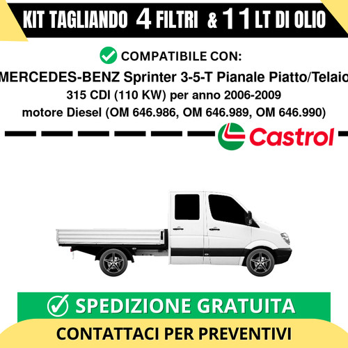 Tagliando per mercedes benz - tagliando,