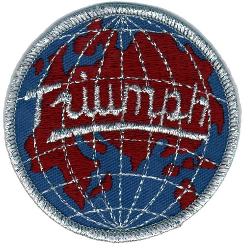 Triumph world globe toppa - triumph,