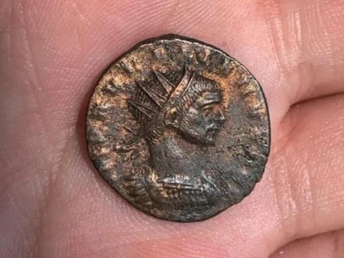 Impero romano moneta antoniano - moneta,