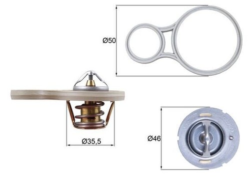 Mahle 255 termostato - 255,
