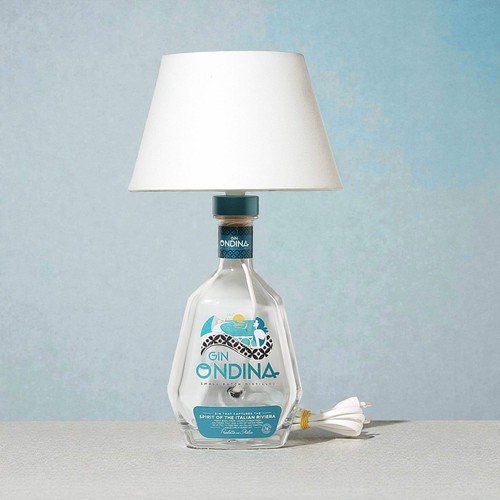 Ondina gin lampada bottiglia - ondina,
