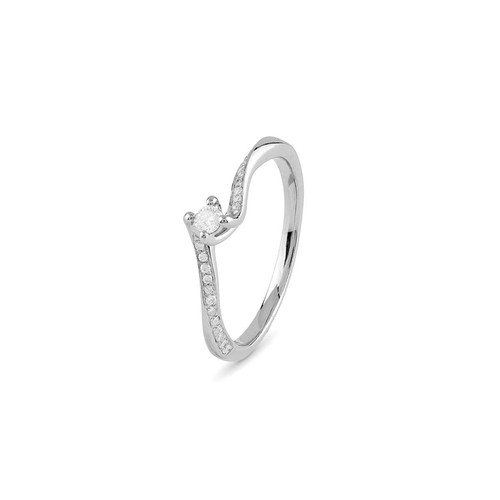 Anello bliss solitario - solitario, in