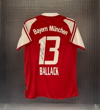 Maglia maglia Michael Ballack firmata autografata Bayern Monaco 2003/04 (Beckett)