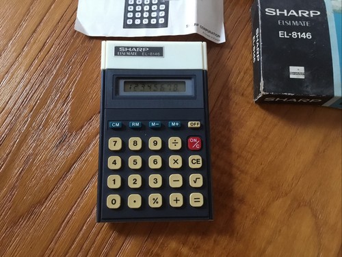 Calcolatrice sharp 8146 - sharp, el-8146