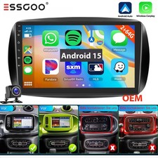 Per Mercedes Benz Smart Forfour Fortwo 453 OEM Android15 4+64G Carplay autoradio