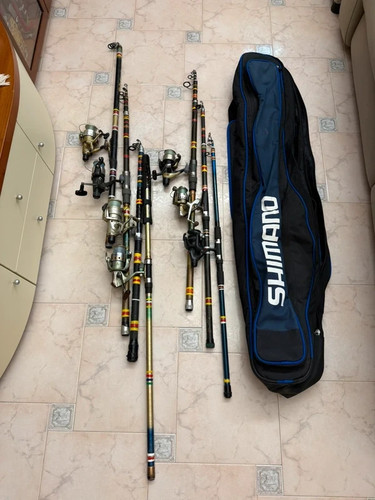 Set canne pesca - set, +