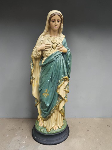 Antica statua cuore - statua,