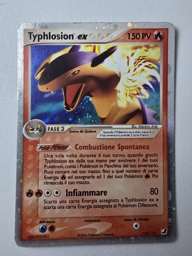 Pokémon typhlosion 110 115 - pokémon, ex
