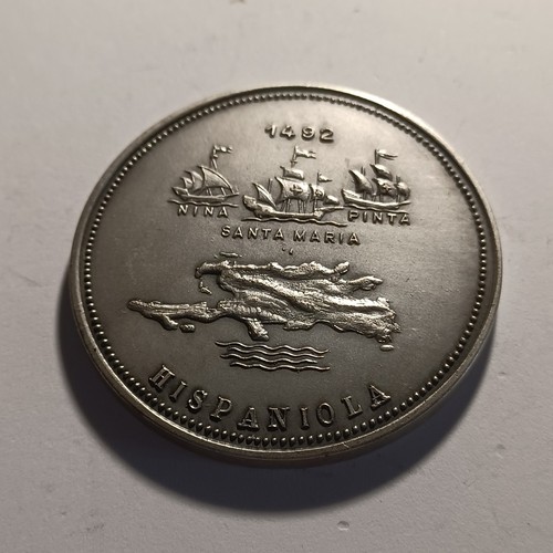 Medaglia cristoforo colombo - medaglia,