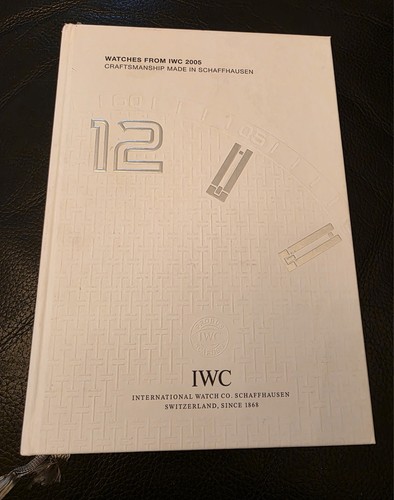 Watches from iwc - from, 2005