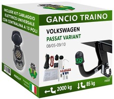 Gancio Fisso VW PASSAT VARIANT SW, 4MOTION 05-10 Centralina 13P