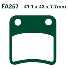 Pastiglia freno anteriore EBC