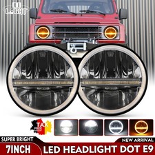 Coppia fari led tondi 7