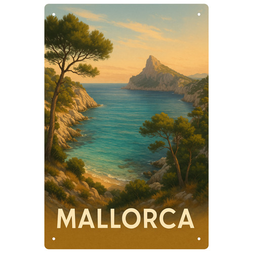 Targa latta baia maiorca - targa,