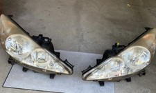 Coppia fari anteriori Peugeot 207 CC - condizioni usate - adatti per 2007-2013