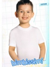 3 MAGLIE T-SHIRT BIMBO 100%