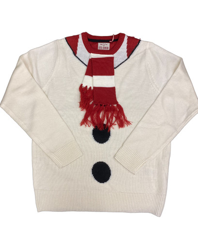 Maglione natalizio pupazzo - , di
