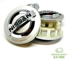 4 Tappi Coprimozzo per NISSAN JUKE MICRA QASHQAI 54mm borchie cerchi in lega