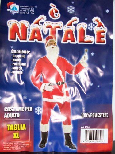 Costume babbo natale - costume, panno