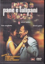 PANE E TULIPANI DVD Silvio Soldini Licia Maglietta Bruno Ganz Ottimo M11121