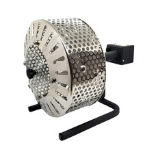 Cuoci castagne marroni ROTOMARR per fornello a GAS con cestello in acciaio inox