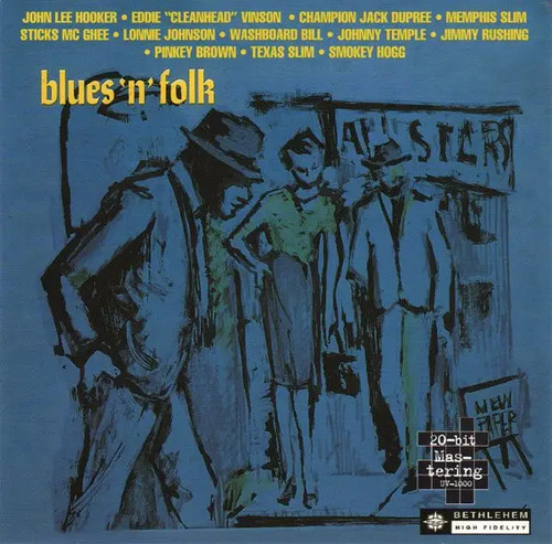 Blues folk - cd, lonnie