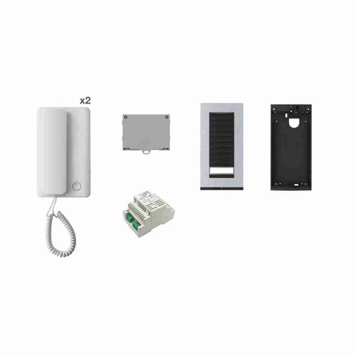 Kit citofonico bifamiliare - kit,