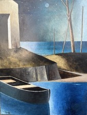 MARCELLO SCUFFI olio su tela