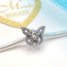 Charm farfalla zirconi distanziatore