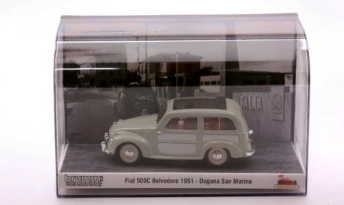 Brumm fiat 500c belvedere - brumm,