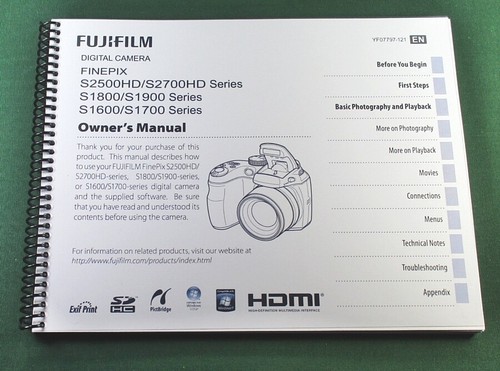 Fujifilm finepix s2500hd - fujifilm,