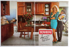 Pubblicita' Cucine Scavolini Lorella Cuccarini Advertising Werbung 1990 (R6)