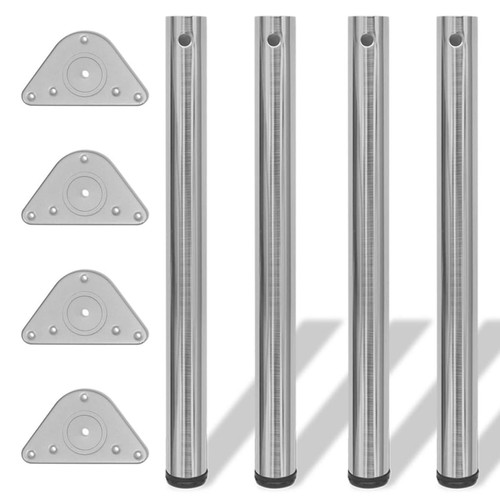 Gambe nickel tavolo - gambe, in