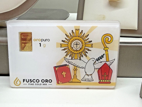 Fusco oro lingotto - oro, 1