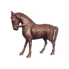 SCULTURA CAVALLO IN BRONZO