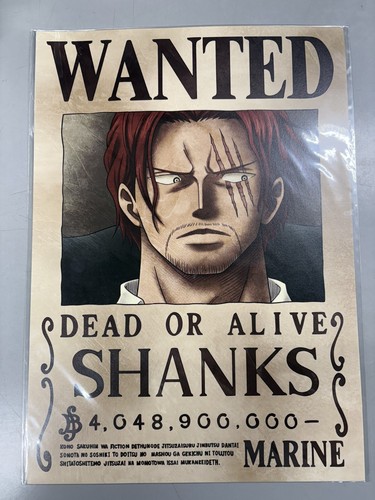Shanks capelli rossi poster - shanks,
