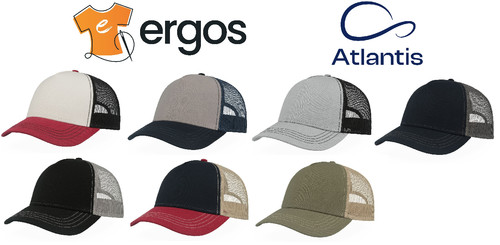 Atlantis cappello tela rete - tela,