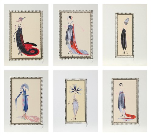 Erté the vamps portfolio di - erté,,