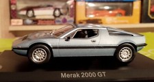 DIE CAST  Maserati merak gt edicola  SCALA 1/43